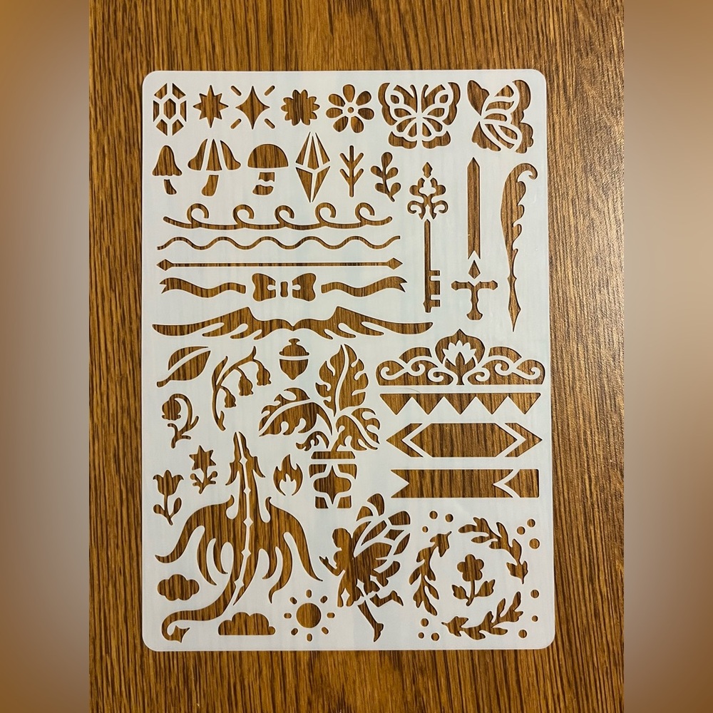 Fairyloot Journal Stencils NWT - Picture 2 of 4